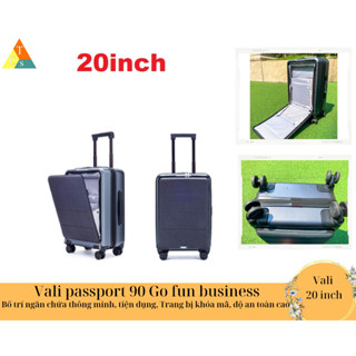 Vali XM Passport doanh nhân Va li du lịch XM 90 Point Passport Suitcase