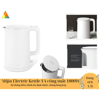Ấm siêu tốc XM 1A - Bình đun siêu tốc 1A XM MJDSH02YM - Ấm siêu tốc xia0mi N1 1.5L đun sôi nhanh