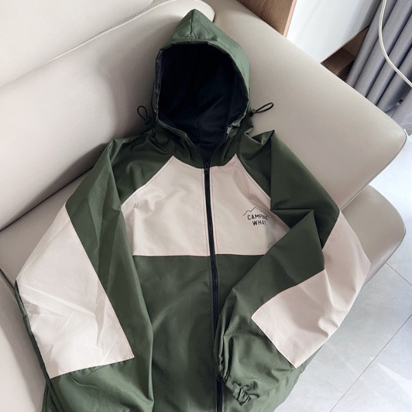 Áo khoác gió phối màu unisex nam nữ form rộng - Retrostyle - Aogiophoimau415_P4K15