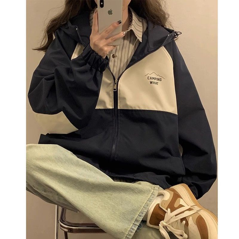 Áo khoác gió phối màu unisex nam nữ form rộng - Retrostyle - Aogiophoimau415_P4K15