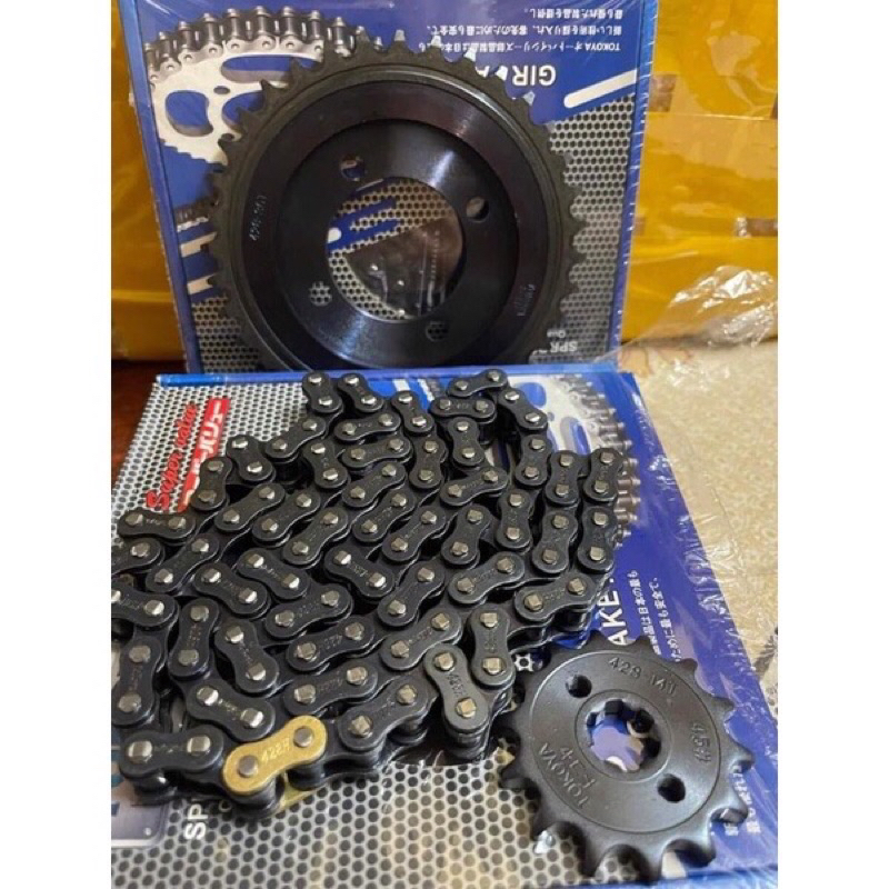 Nhông sên đĩa exciter 150 / 155 , nhông xích exciter