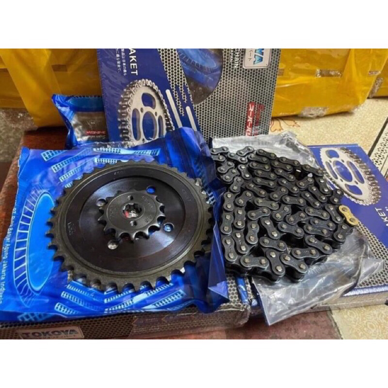 Nhông sên đĩa exciter 150 / 155 , nhông xích exciter