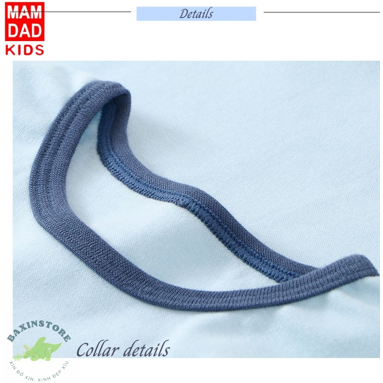 Đồ bộ đồ ngủ dài tay 95% Cotton 5% Spandex MAMDADKIDS xe cảnh sát 🚓 cho bé trai size đại cho bé từ 2 đến 10 tuổi