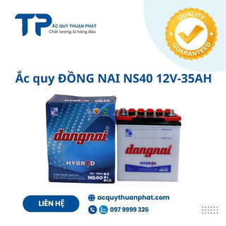 bình ắc quy đồng nai Ns40 12V-35ah chuyên dùng xe ô tô 500kg, Toyota Rush, xiệc cá, tháp sáng, với giá tốt nhất
