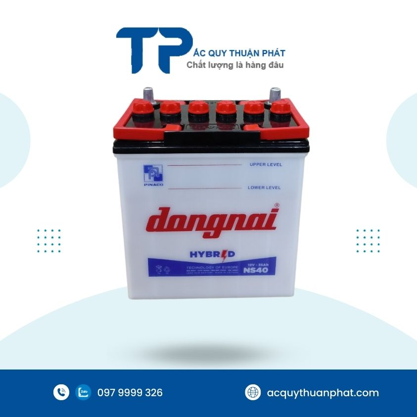 Bình ắc quy đồng nai Ns40 12V-35ah chuyên dùng xe ô tô 500kg, Toyota Rush, xiệc cá, tháp sáng, với giá tốt nhất