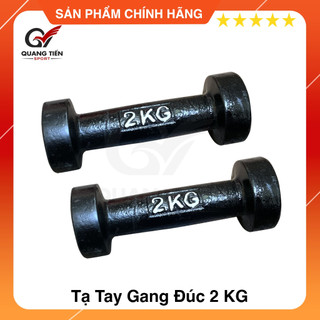 Tạ tay gang đúc loại đẹp 2022 2kg