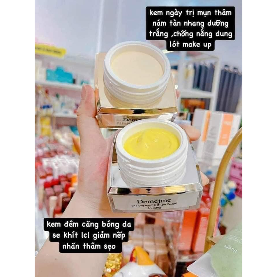 Kem Dưỡng trắng da 𝐃𝐄𝐌𝐄𝐉𝐈𝐍𝐄 tái tạo da, se khít lỗ chân lông