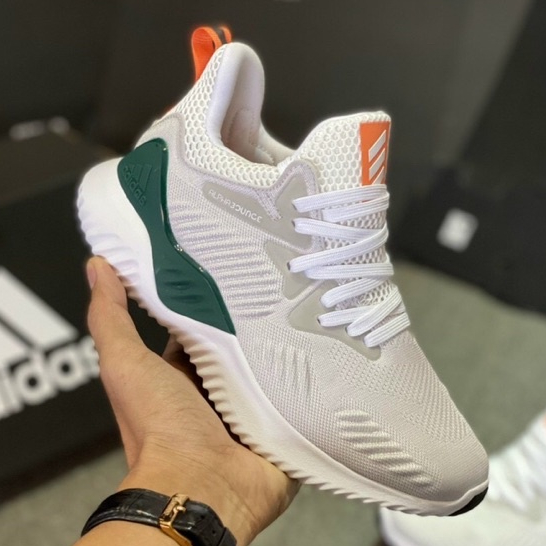 GIÀY ADI.DAS ALPHABOUSE RUNING WHITE GREEN LAI AU