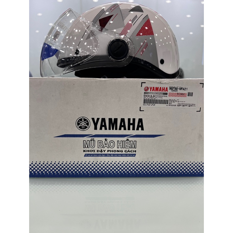 Mũ Bảo Hiểm 1/2 Yamaha chính hãng