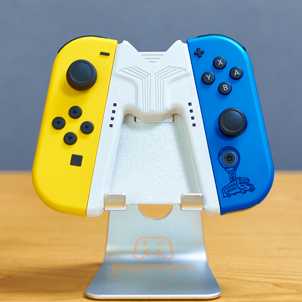 Grip sạc Joycon cho Nintendo Switch, có mẫu kèm Pin