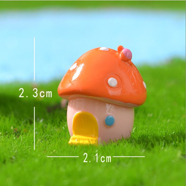 Mô hình nhà nấm cổ tích trang trí tiểu cảnh, terrarium, DIY