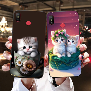 Ốp lưng Xiaomi mi 6 pro / mi a2 lite in hình con mèo siêu dễ thương