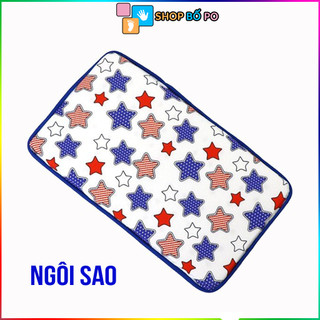Gối cao su non cho bé sơ sinh PiPoVietnam - Họa tiết ngôi sao