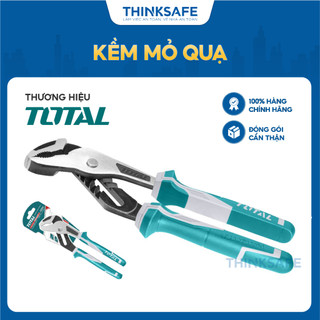 Kìm mỏ quạ Total THT281005 dài 10 inch miệng 50mm thép Crv sơn đen mờ kềm mỏ quạ lớn siêu cứng chống mài mòn - Thinksafe