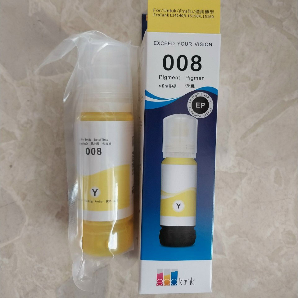 Mực in 008 Mực dầu dùng cho máy in epson L15150, L6550, L6570, L6580, L15140, L15160 dung tích 70ml