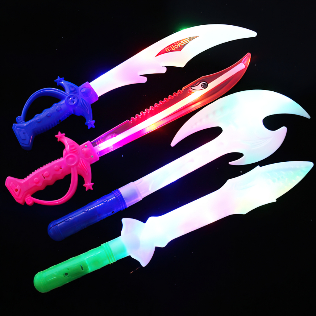 Thanh kiếm đồ chơi phát sáng, vũ khí đồ chơi phát sáng -BeloveShop