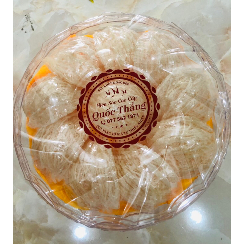 100G tổ yến sào Bình thuận tinh chế sợi dài loại 1 - yến xào tự nhiên nguyên chất 100%
