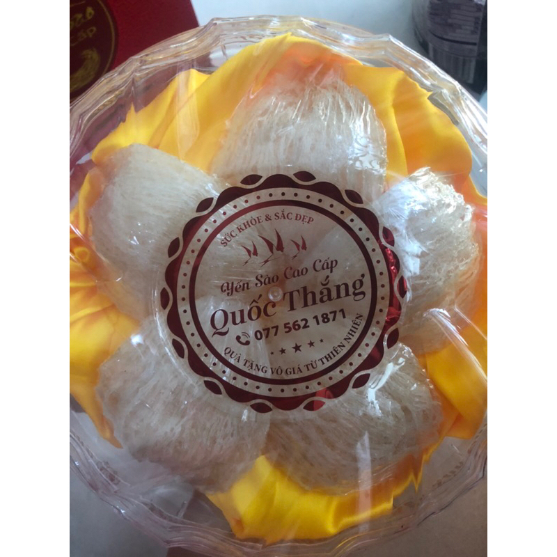 50G tổ yến sào Bình thuận tinh chế sợi dài loại 1 - yến xào tự nhiên nguyên chất 100%