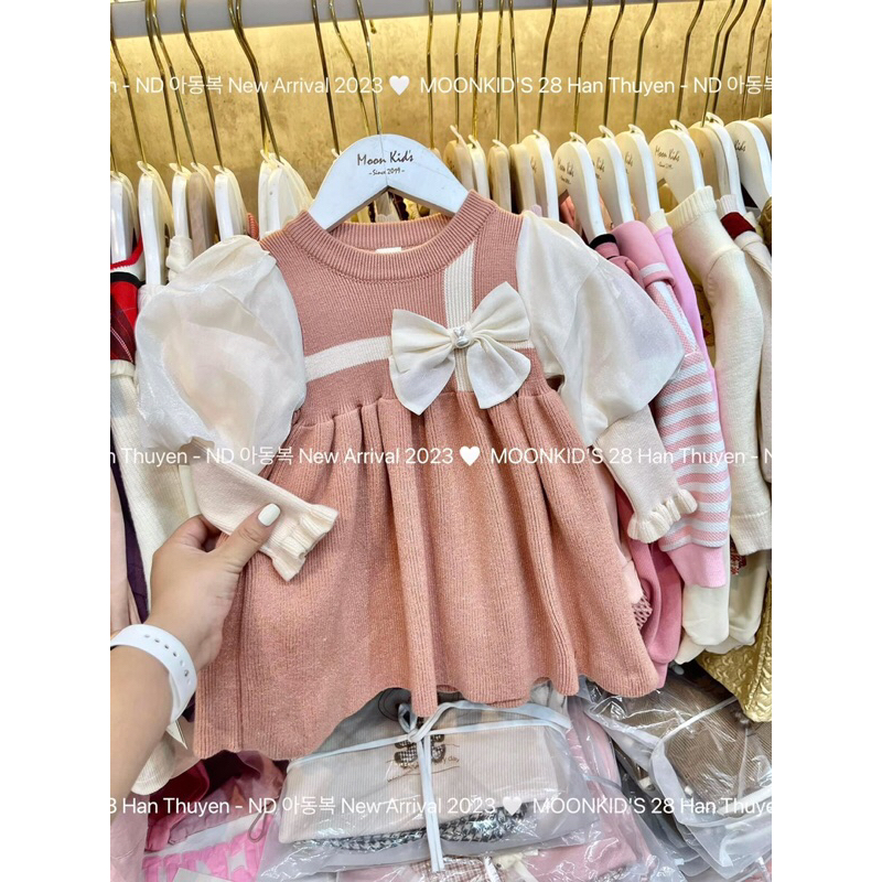 VÁY LEN NƠ CHO BÉ