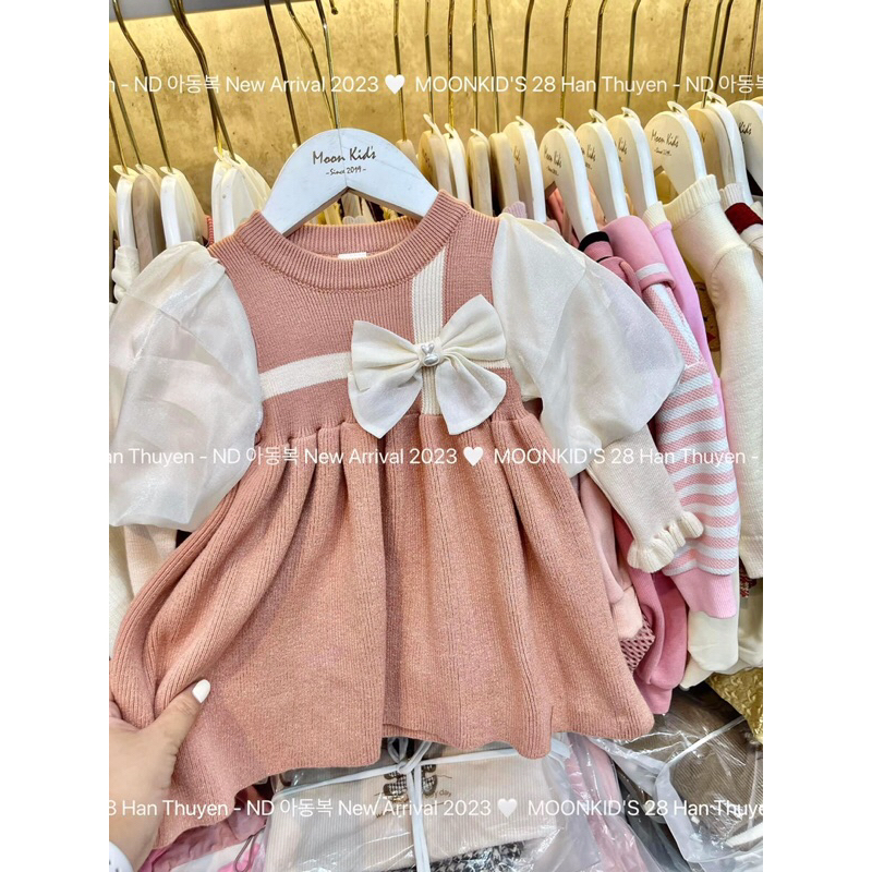 VÁY LEN NƠ CHO BÉ