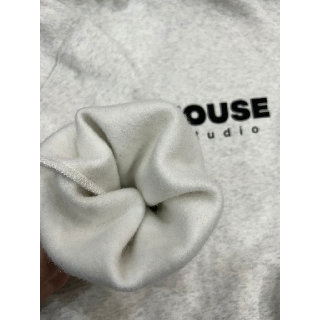 ÁO HOODIE ZIP BOXY NỈ BÔNG XÁM TIÊU LUMIHOUSE STUDENTS LMC A100