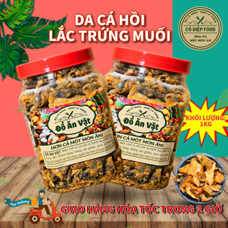 Da cá trứng muối loại 1 1kg 2 hộp lớn