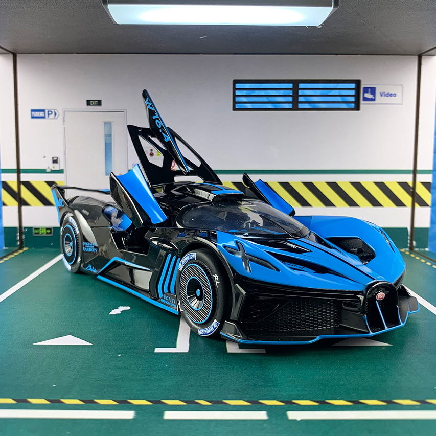 Mô hình xe kim loại Bugatti Bolide tỉ lệ 1:24 XHD