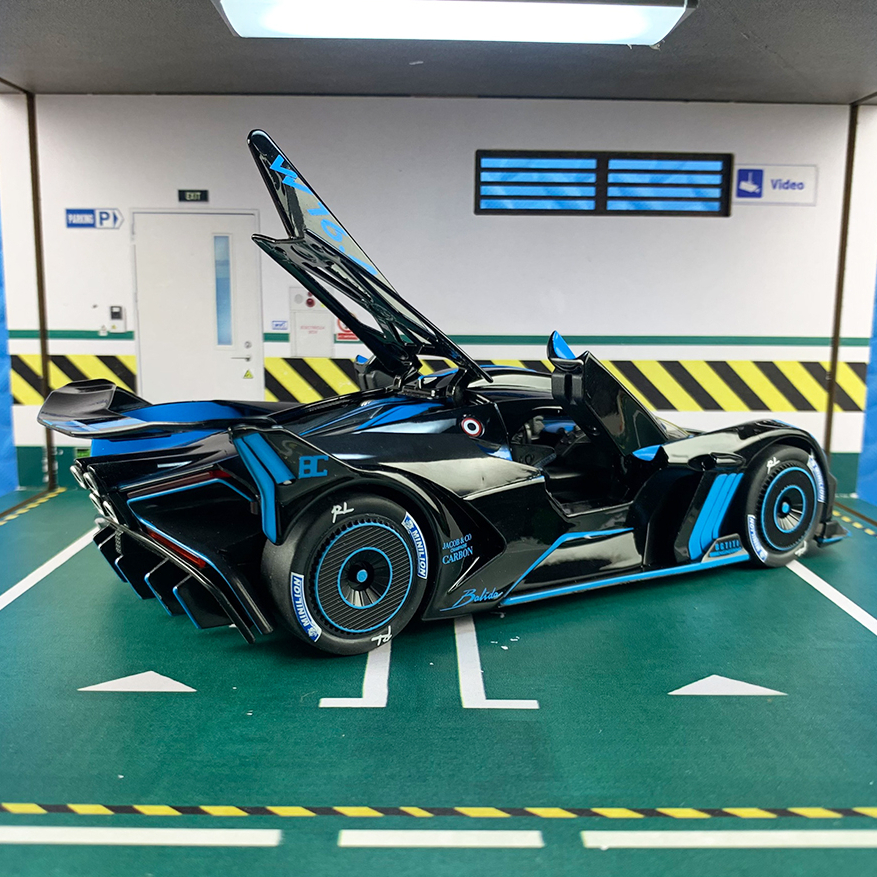 Mô hình xe kim loại Bugatti Bolide tỉ lệ 1:24 XHD