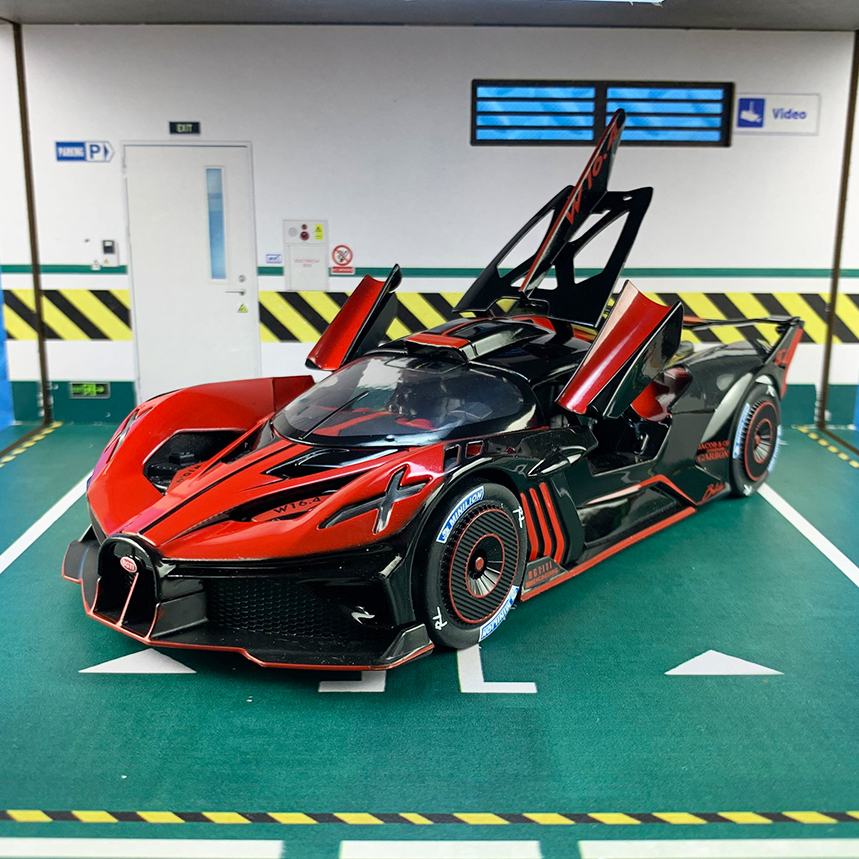 Mô hình xe kim loại Bugatti Bolide tỉ lệ 1:24 XHD