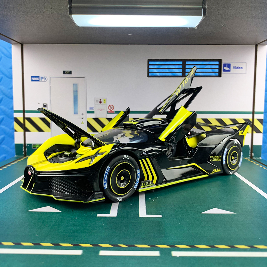 Mô hình xe kim loại Bugatti Bolide tỉ lệ 1:24 XHD