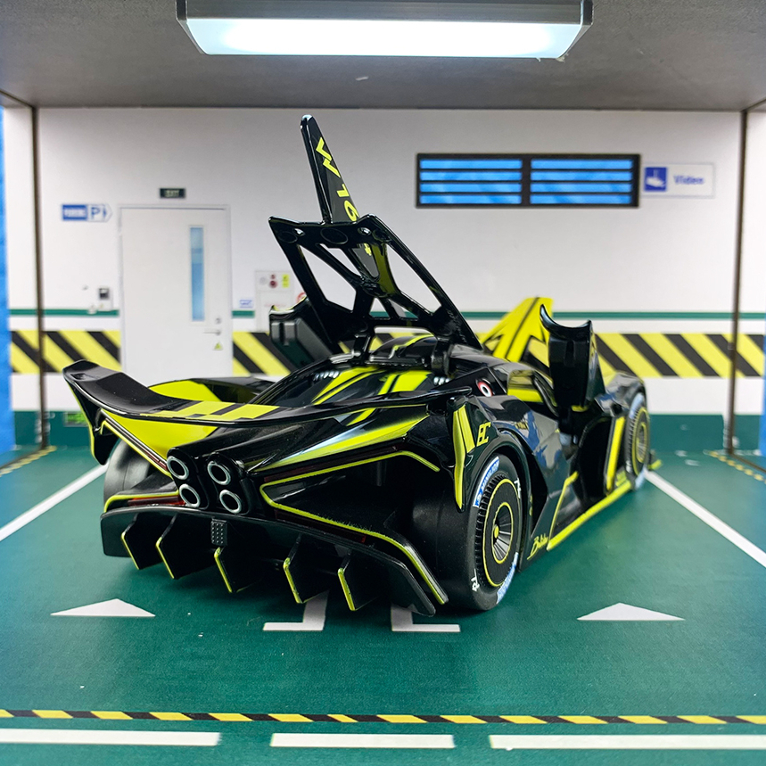 Mô hình xe kim loại Bugatti Bolide tỉ lệ 1:24 XHD