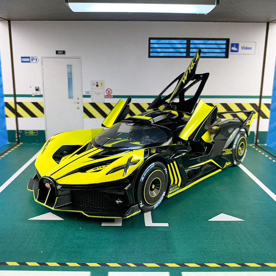 Mô hình xe kim loại Bugatti Bolide tỉ lệ 1:24 XHD