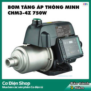 Bơm tăng áp biến tần thông minh chm3-4z 750w - bảo hành 1 năm