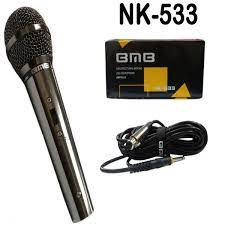Micro Có Dây Karaoke NK - 533 dài 5m dùng cho loa bluetooth, loa kéo, am ly jack 6.5 ly