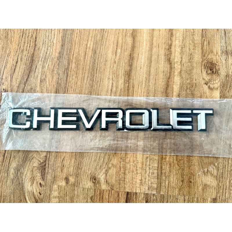 Tem logo chữ nổi xe CHEVROLET, tem trang trí xe Chevrolet