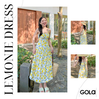 Đầm lemonie - đầm 2 dây dáng dài