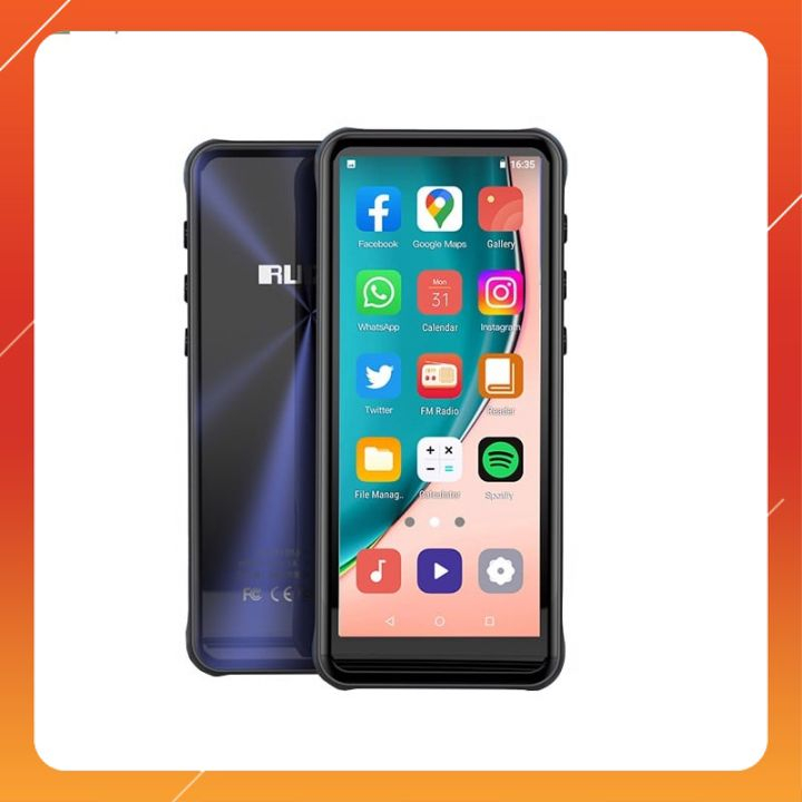 Ruizu Z80 - Máy Nghe Nhạc, Xem Phim MP4, Kết Nối Wifi, Bluetooth, Android 8.1, Màn Hình 4 Inch Full 