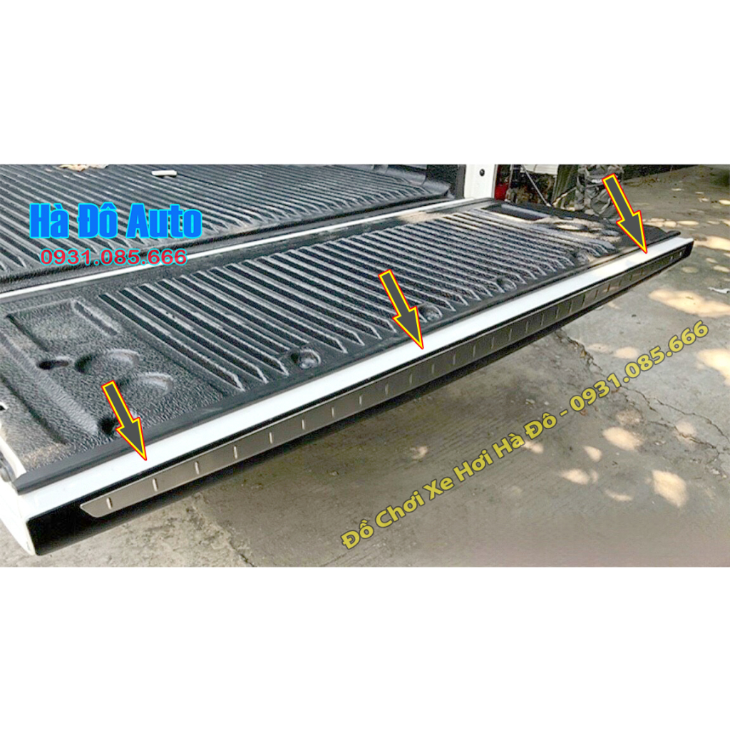 Ốp Thành Bửng Sau Ranger 2014 2015 2016 2017 2018 2019 2020 2021 - Ốp Bảo Vệ Thành Cốp Sau Ford Ranger 2014/2021