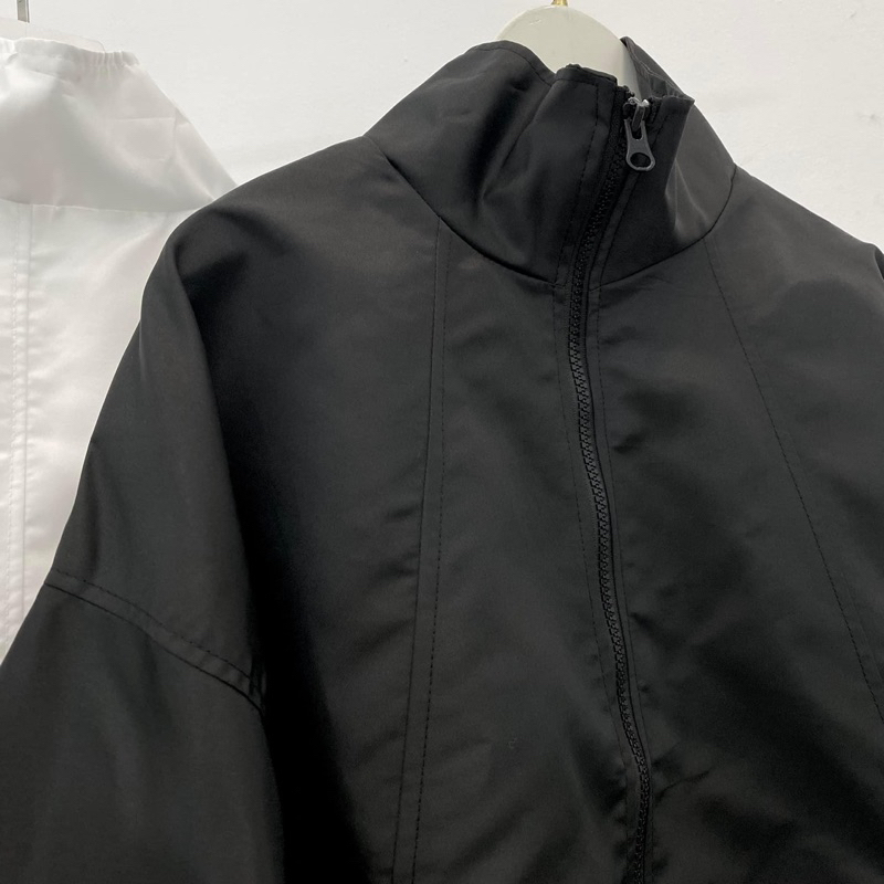 Áo Khoác Dù 2 Lớp Form Croptop Basic 2T. Clothes