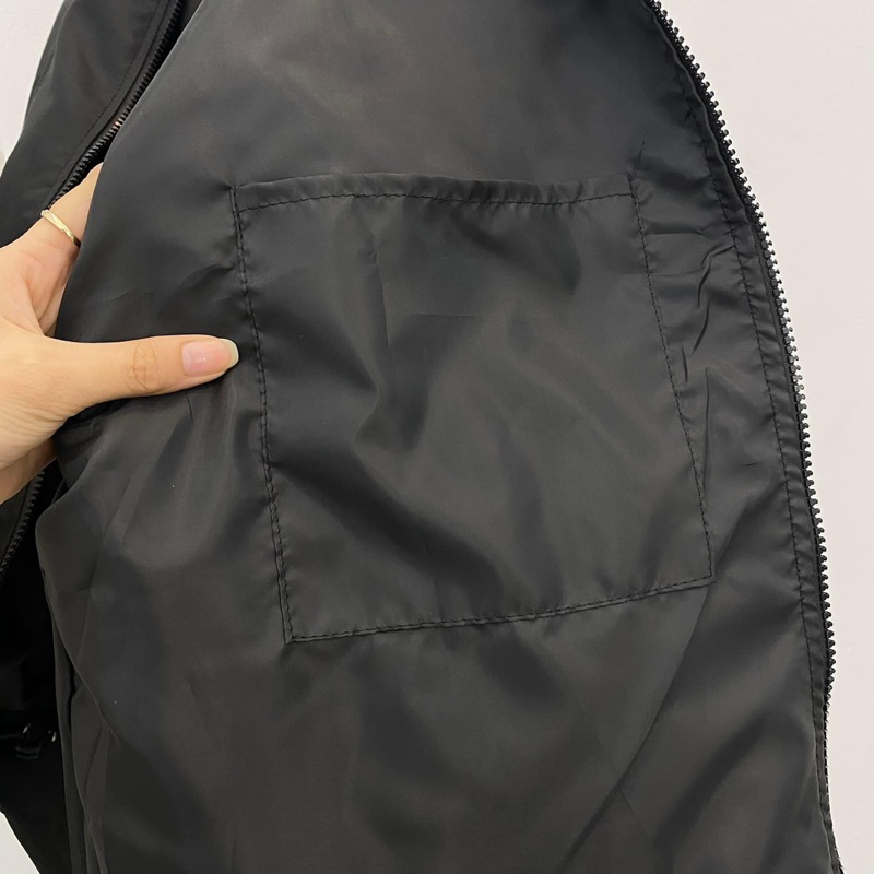 Áo Khoác Dù 2 Lớp Form Croptop Basic 2T. Clothes