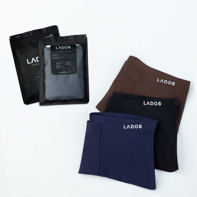 Quần lót boxer nam kháng khuẩn, sợi Micro polyamide mềm mại LADOS-14125 lụa băng mát lạnh, không đường may