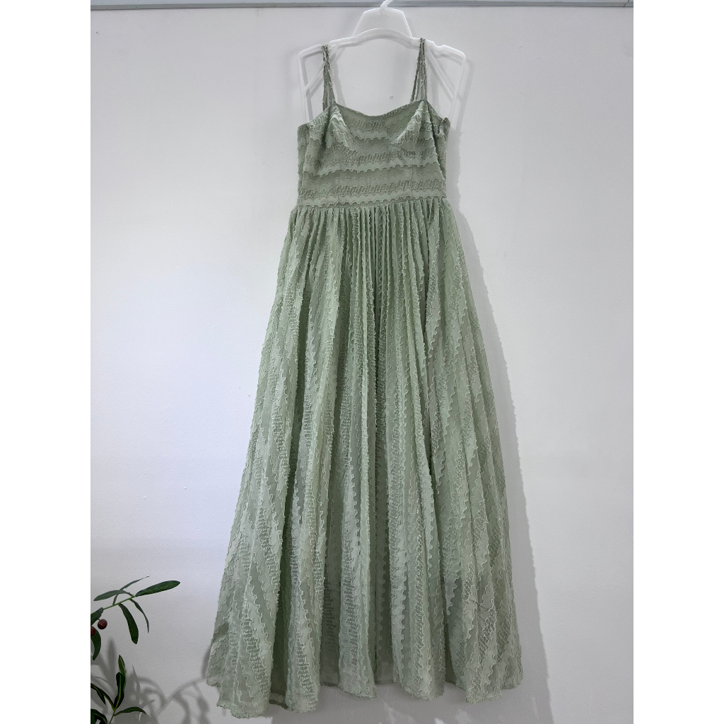 Đầm 2 dây xếp ly - S/M