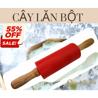 Cây lăn bột làm bánh tay gỗ - HÀNG DÀNH CHO KHUYẾN MÃI