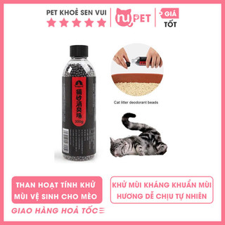 Than hoạt tính khử mùi vệ sinh cho mèo Nupet | Viên khử mùi hôi vệ sinh cho thú cưng