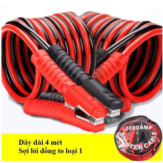 Dây câu sạc bình ắc quy 2000AMP dài 3m dành cho xe hơi - Future Autoparts