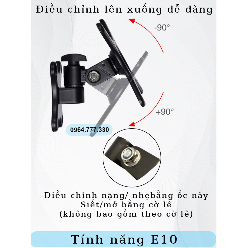 E10 CY01 – Giá treo màn hình -Giá treo màn hình máy tính -Xoay đa năng -Hợp kim nhôm - E10