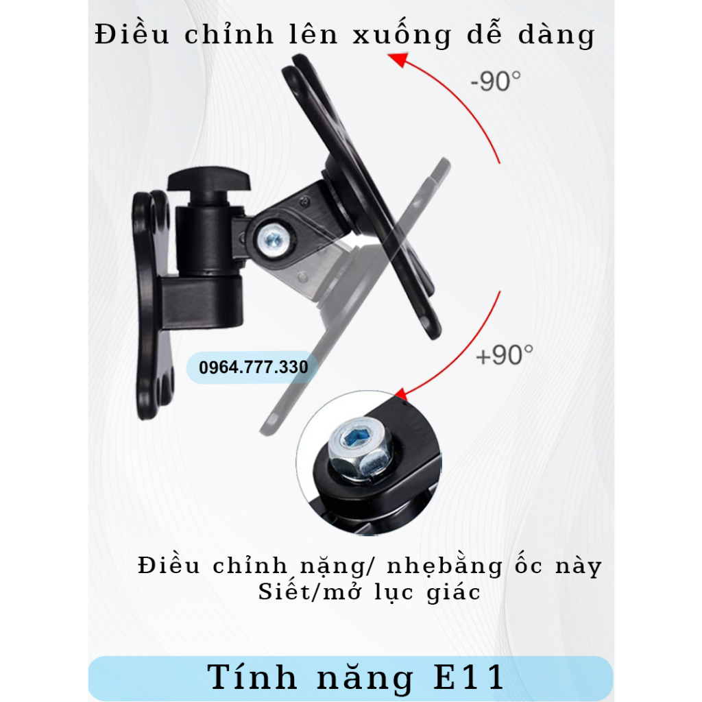 E10 CY01 – Giá treo màn hình -Giá treo màn hình máy tính -Xoay đa năng -Hợp kim nhôm - E10