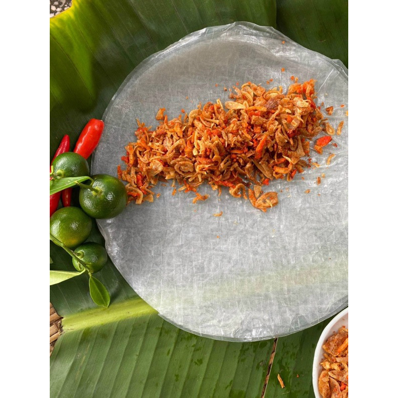 [Tặng chai sốt tắc ] Combo bánh tráng phơi sương muối tép hành phi Siêu Bơ (300G) giòn béo đặc sản Củ Chi