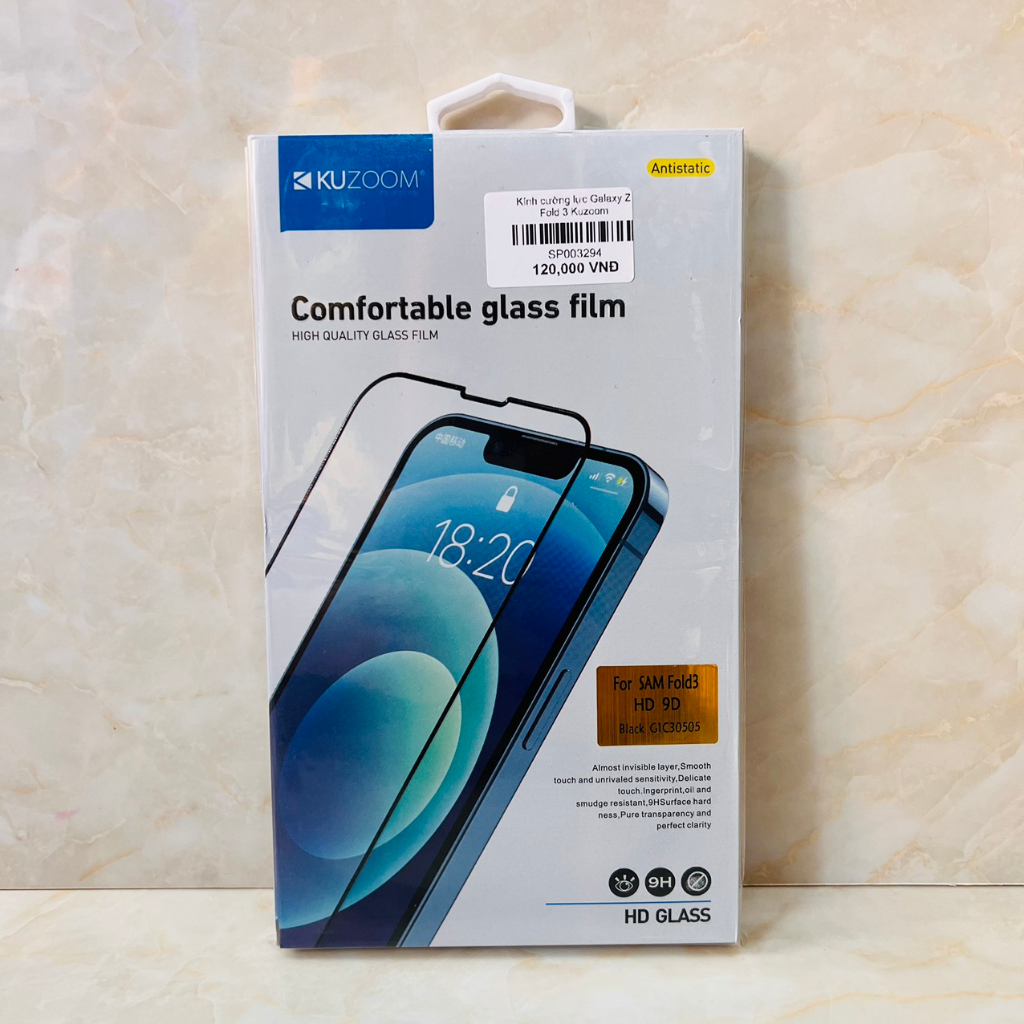 Cường lực mặt trước Galaxy Z Fold 3 KuZoom