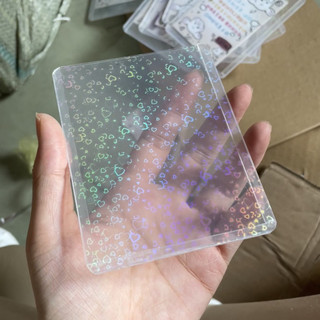 toploader hologram size A7 seal 2 mặt 5 mẫu (dọc)